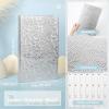 Segbeauty Nail Display Book with 308 Color Slots and 360 Nail Tips, Silver view 3