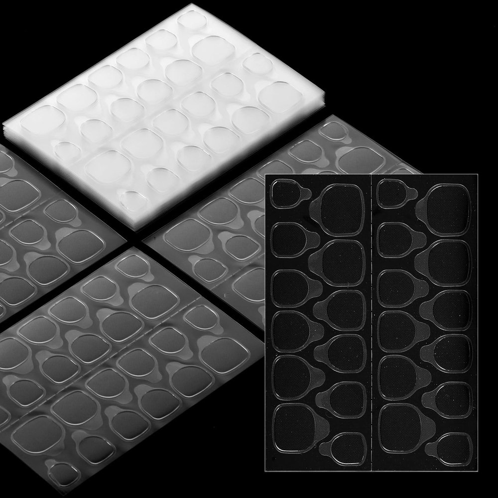 COMNICO Double-Sided Nail Adhesive Tabs, 360-Piece Set