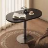 PAKMEZ Small Height-Adjustable Laptop Table, Space-Saving Metal Frame, Black view 1