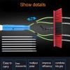 9 m Window Cleaning Pole with Water Feed, Telescopic Hose and Extendable Brush Set view 3