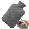 1.2 L Hot Water Bottle with Removable Cover view 1