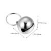 BESTonZON 12-Piece Bells for Dog Collars, Lightweight, Waterproof Metal, Clear Sound, for Cats and Dogs view 2