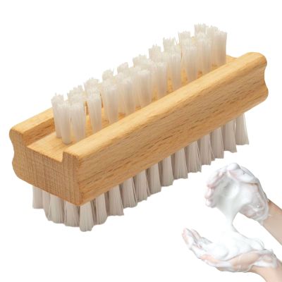 Double-Sided Nail Cleaning Brush