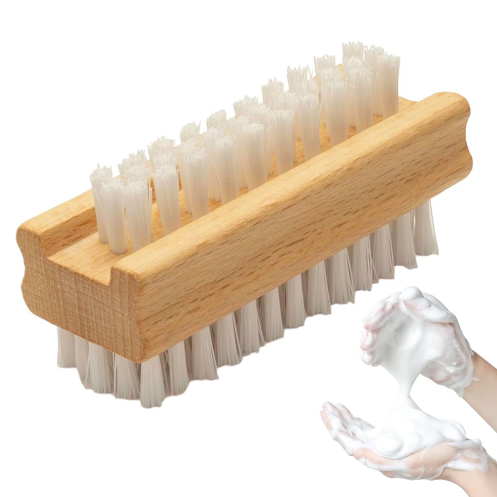 Double-Sided Nail Cleaning Brush