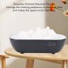 Jiawu Home Aromatherapy Diffuser, Serene Mountain Landscape, Compact Humidifier, Super Quiet, USB Cable, Black view 3