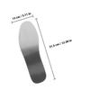 1 Pair Stainless Steel Shoe Insoles, Size 46, Heavy-Duty Safety Insoles view 2