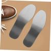 1 Pair Stainless Steel Shoe Insoles, Size 46, Heavy-Duty Safety Insoles view 4