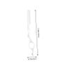 MUCKLILY Manual Hair Thinning Razor with 10 Replacement Blades view 2