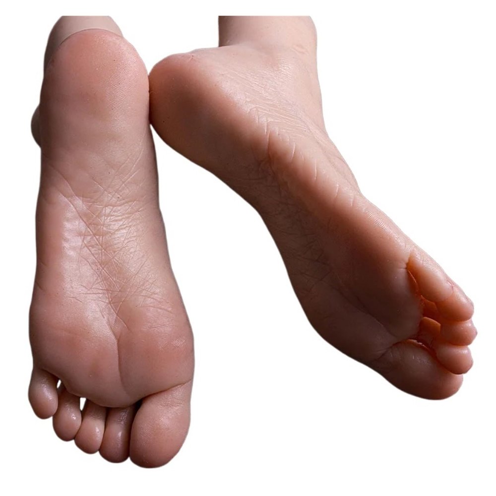 JVDDI Silicone Female Foot Model, ZH36A (All Bones, Right Foot)