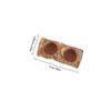 SOIMISS Plastic Hamster Food Bowl with Double Slot view 2