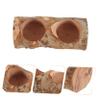 SOIMISS Plastic Hamster Food Bowl with Double Slot view 4