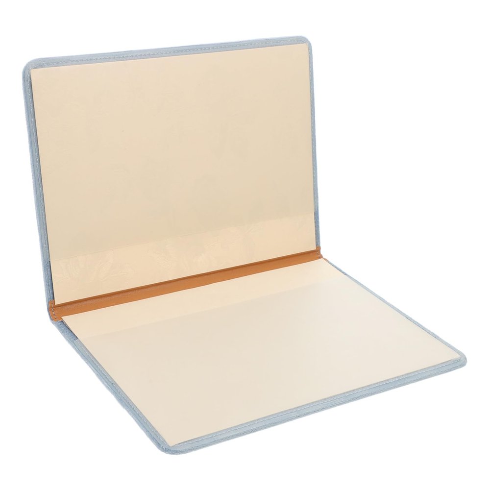 Faux Leather Birth Certificate Cover, Elegant Document Holder