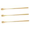 PENIKOKO 3-Pack Stainless Steel Feeding Spoons with Long Handle view 1