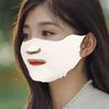 VALICLUD 4-Piece Gel Face Masks, Elastic Fabric, Moisturizing, Odorless, Sun Protection view 2