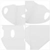 VALICLUD 4-Piece Gel Face Masks, Elastic Fabric, Moisturizing, Odorless, Sun Protection view 3