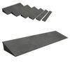 MRVAKDYDI Foldable Wheelchair Ramp, Blue Rubber Threshold Ramp, Multiple Sizes (50 x 14 x 5 cm / 19.7 x 5.5 x 2 in) view 1