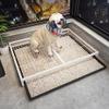 Robust Metal Dog Pee Pad Holder and Toilet, 53 × 35 × 7 cm view 1