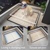 Robust Metal Dog Pee Pad Holder and Toilet, 53 × 35 × 7 cm view 4