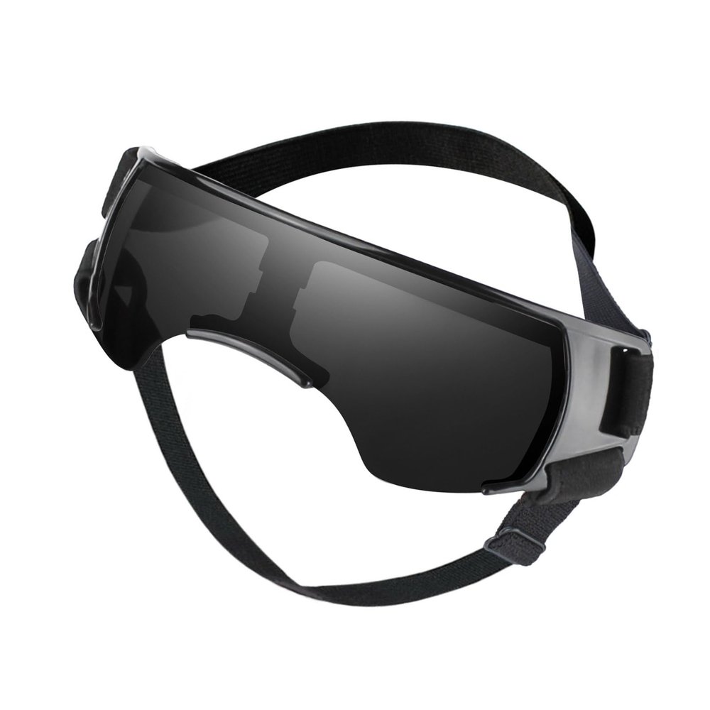 Windproof Dog Eye Protection with Adjustable Strap for Outdoor Use
