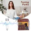 Tuning Fork Set with Activator, 128 Hz, 136.1 Hz, 256 Hz, 384 Hz view 4