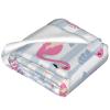 Salelf Flamingo and Pineapple Super Soft Flannel Fleece Throw Blanket, Plush, Lightweight, for Bed or Couch, Multiple Sizes view 4