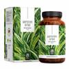 Naturtreu Organic Barley Grass Capsules, High-Dose - 1,500 mg Barley Grass per Daily Dose - 180 Capsules - Made and Grown in Germany - Vegan view 1
