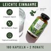 Naturtreu Organic Barley Grass Capsules, High-Dose - 1,500 mg Barley Grass per Daily Dose - 180 Capsules - Made and Grown in Germany - Vegan view 4