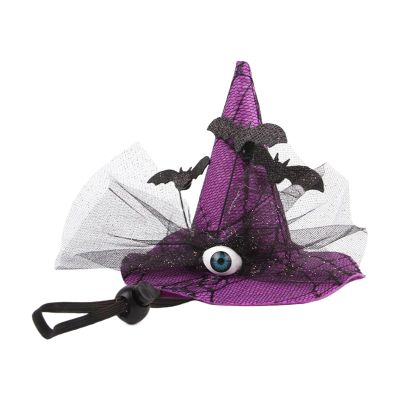 Lyanny Halloween Dog Hat - Witch Hat Costume