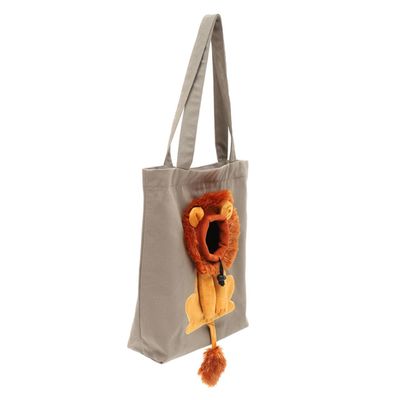 Milisten Cat Carrier with 3D Lion Head Design