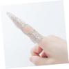 BESPORTBLE 10-Piece Gothic Nail Caps with Chains, Long Pointed Hollow-Pattern Claws view 3