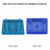 GOWENIC Laptop Cooling Pad, Super Quiet USB Cooling Stand, Ergonomic Design for Office or Home Use (BLUE) view 3