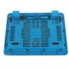 GOWENIC Laptop Cooling Pad, Super Quiet USB Cooling Stand, Ergonomic Design for Office or Home Use (BLUE) view 4