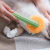 Cat Brush - Hair Brush and Comb for Dogs - Self-Cleaning Massage view 2