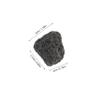 TOYANDONA Volcanic Stone Decoration for Aquariums and Plants, 1 Bag, Black Porous Volcanic Rock view 2