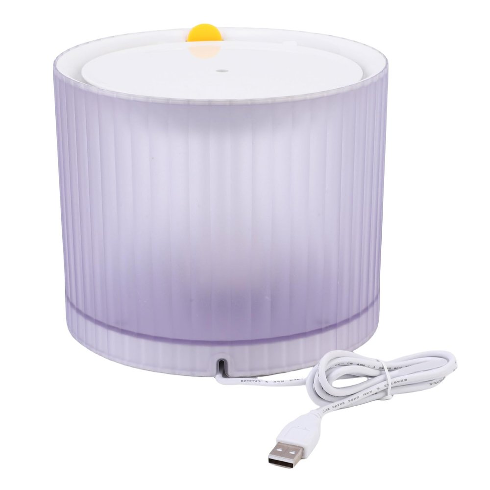 HEEPDD Cat Water Fountain, Automatic Pet Drinking Fountain, 1.8 L, USB-Powered