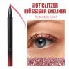 EONFAVE Red Metallic Glitter Liquid Eyeliner view 2