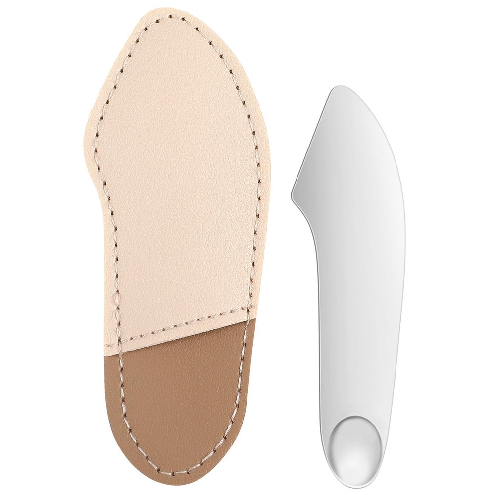 Stainless Steel Makeup Spatula for Precise Pigment Mixing, 1 Piece