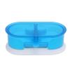 Srliya Pill Splitter, Portable Pill Cutter Organizer Box for Home and Travel view 1
