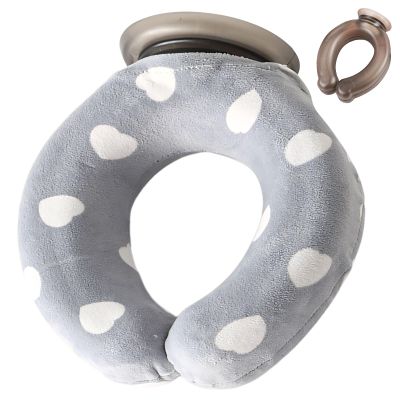 U-Shaped Neck Hot Water Bottle, 1 L, with Soft Cover