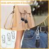 Dog Tag Clips, 4-Piece Stainless Steel Quick-Release Holders view 4