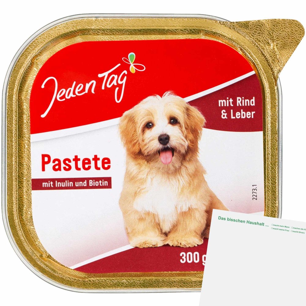 usy Bundle for Every Day Dog Fine Pâté Beef and Liver (300g Tray) + usy Block