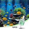 10PCS ABS Green Aquarium Water Pump Silicone Hose Filter view 2