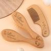 Personalized Baby Hair Brush and Comb Set for Newborns view 1