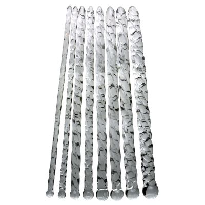 YAXZA 20 cm Extra-Long Glass Urethral Dilator for Men