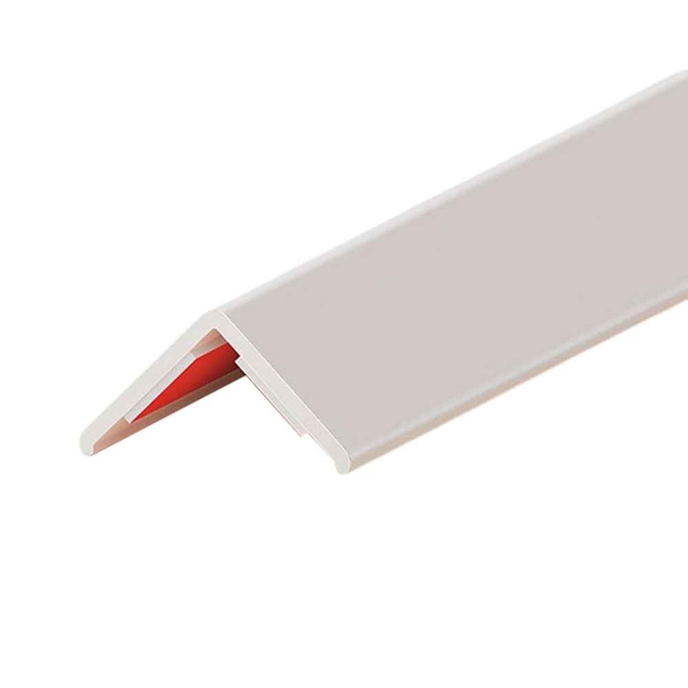 Machtiging Self-Adhesive Corner Protection Profile, Aluminum Alloy Angle Trim, Easy to Clean, for Home, Office, or Workshop