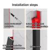 Machtiging Self-Adhesive Corner Protection Profile, Aluminum Alloy Angle Trim, Easy to Clean, for Home, Office, or Workshop view 2
