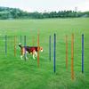 Agility Weave Poles for Dogs, Adjustable Spacing, Outdoor Training Equipment view 2