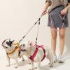 Double Dog Leash with Ergonomic Handle and Anti-Twist Safety Design view 2