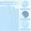 OFFCUP 40 Count Light Blue Napkins, 33 x 33 cm, 2-Ply Paper Cocktail Napkins view 3