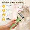 Dog Hair Brush for Shedding and Grooming view 2